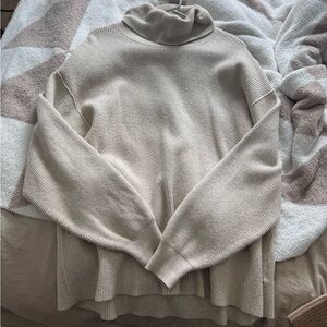 Cozy Cream Turtleneck Sweater